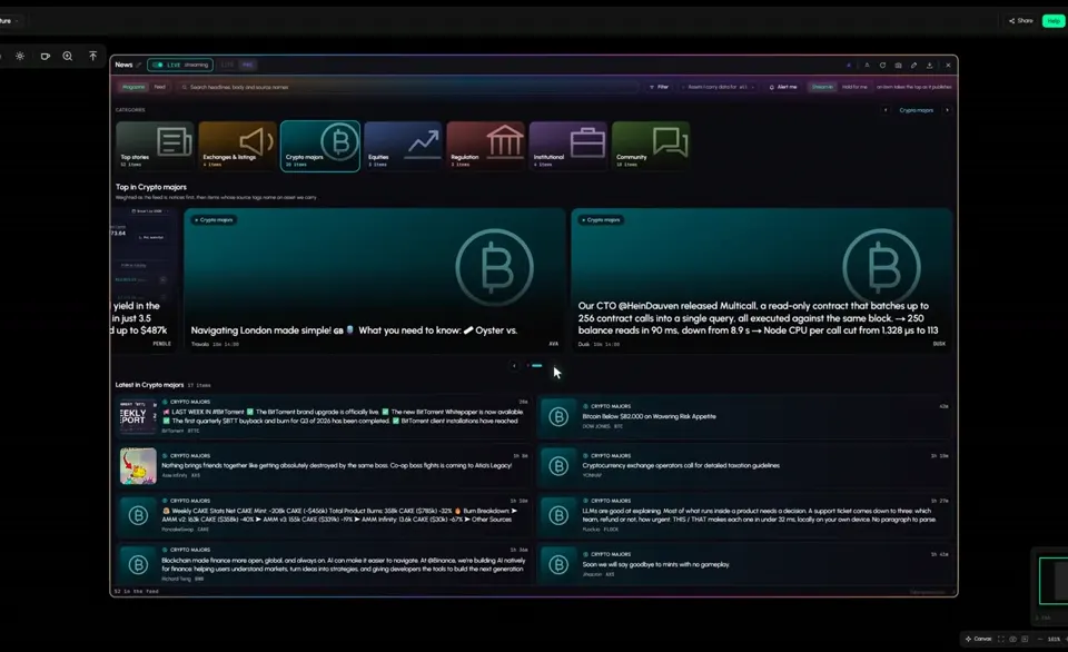 News tab in Tabmydata